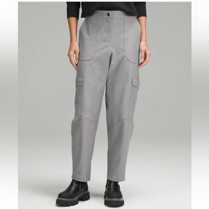 Lululemon Light Utilitech Cargo Pocket High-Rise Pant Graphite Grey Woman’s 26